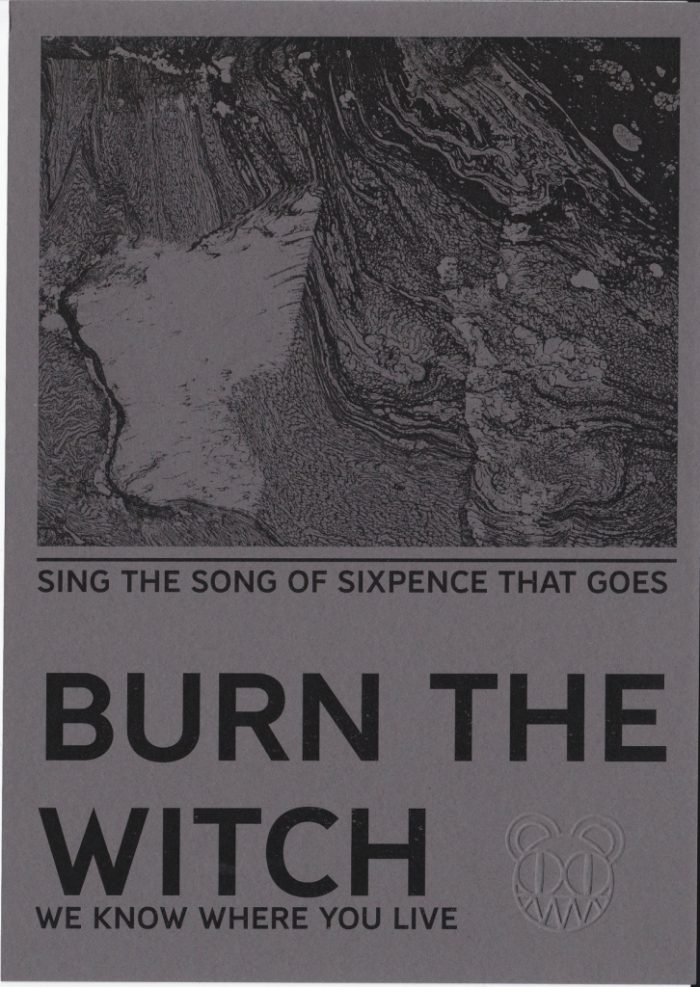 Radiohead - Burn the witch postcard